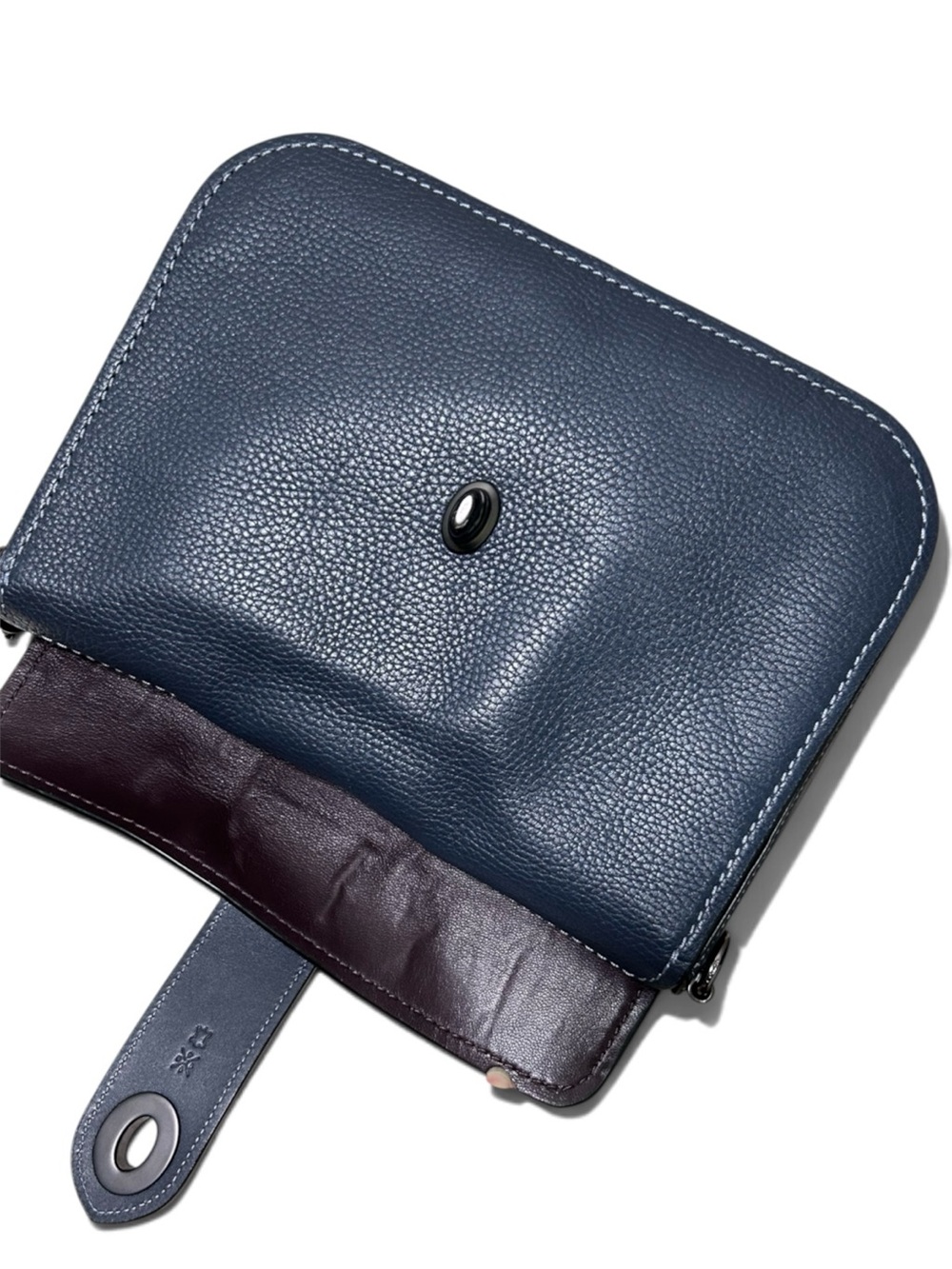 COACH 1941 Page 27 Pebble and Smooth Glovetanned Leather Shoulder Bag - Picture 9 of 14